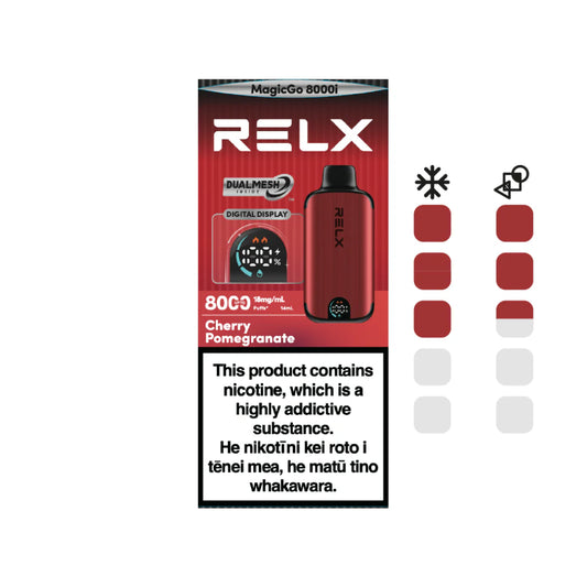 Relx MagicGo 8000 - Cherry Pomegranate