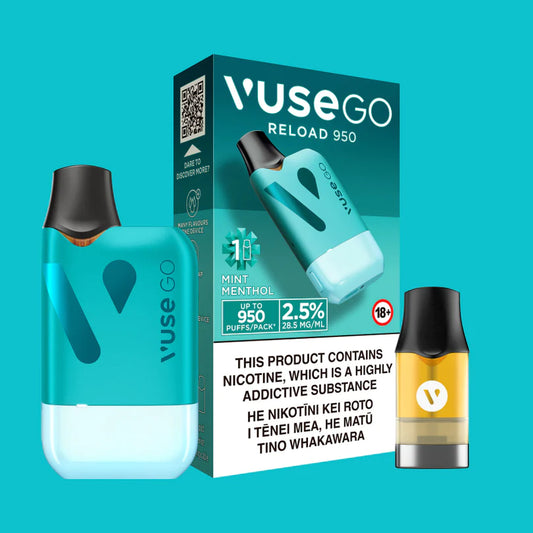 VuseGo Kit - Mint Menthol 2.5%