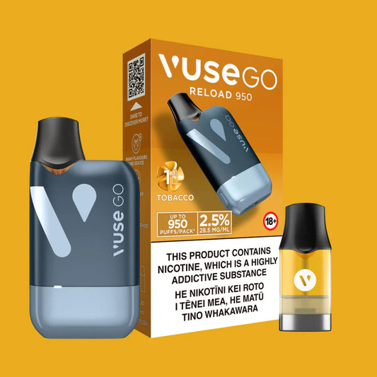 VuseGo Kit - Tobacco 2.5%