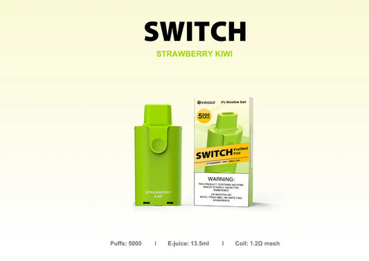 Inmood Switch 5000 Pod - Strawberry Kiwi