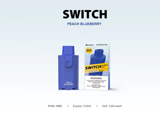 Inmood Switch 5000 Pod - Peach Blueberry