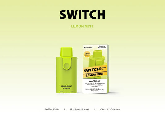 Inmood Switch 5000 Pod - Lemon Mint