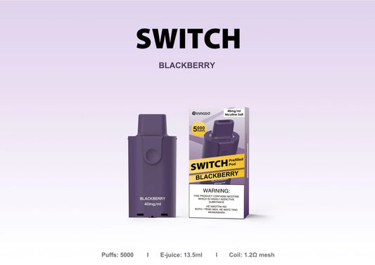 Inmood Switch 5000 Pod - Blackberry