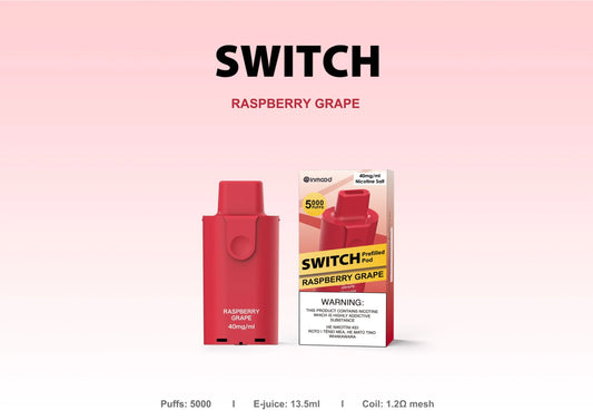 Inmood Switch 5000 Pod - Raspberry Grape