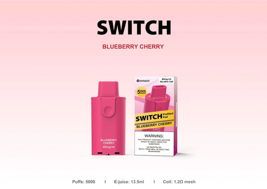 Inmood Switch 5000 Pod - Blueberry Cherr