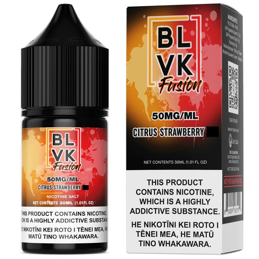 BLVK Fusion 30ml - Citrus Strawberry