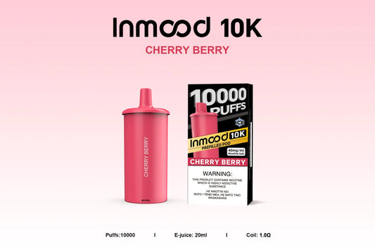 Inmood 10k Pod - Cherry Berry