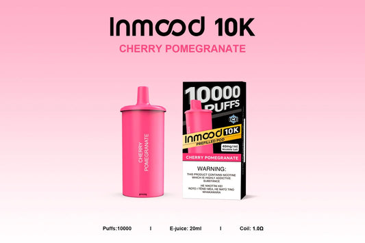 Inmood 10k Pod - Cherry Pomgranate