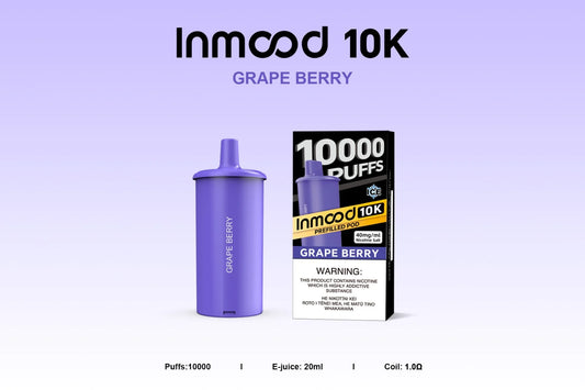 Inmood 10k Pod - Grape Berry