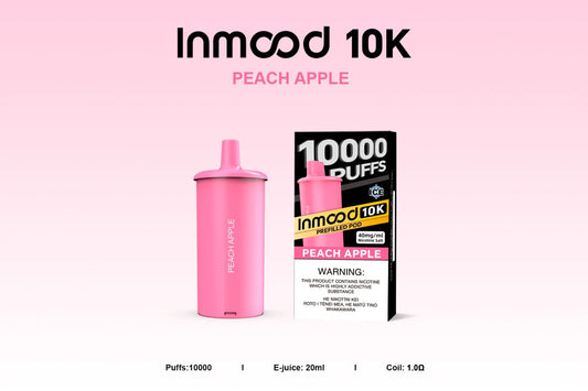 Inmood 10k Pod - Peach Apple