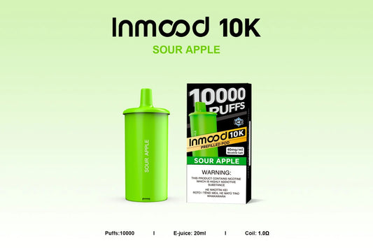 Inmood 10k Pod - Sour Apple